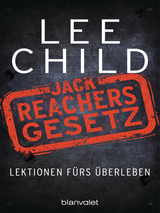 Title details for Jack Reachers Gesetz by Lee Child - Wait list